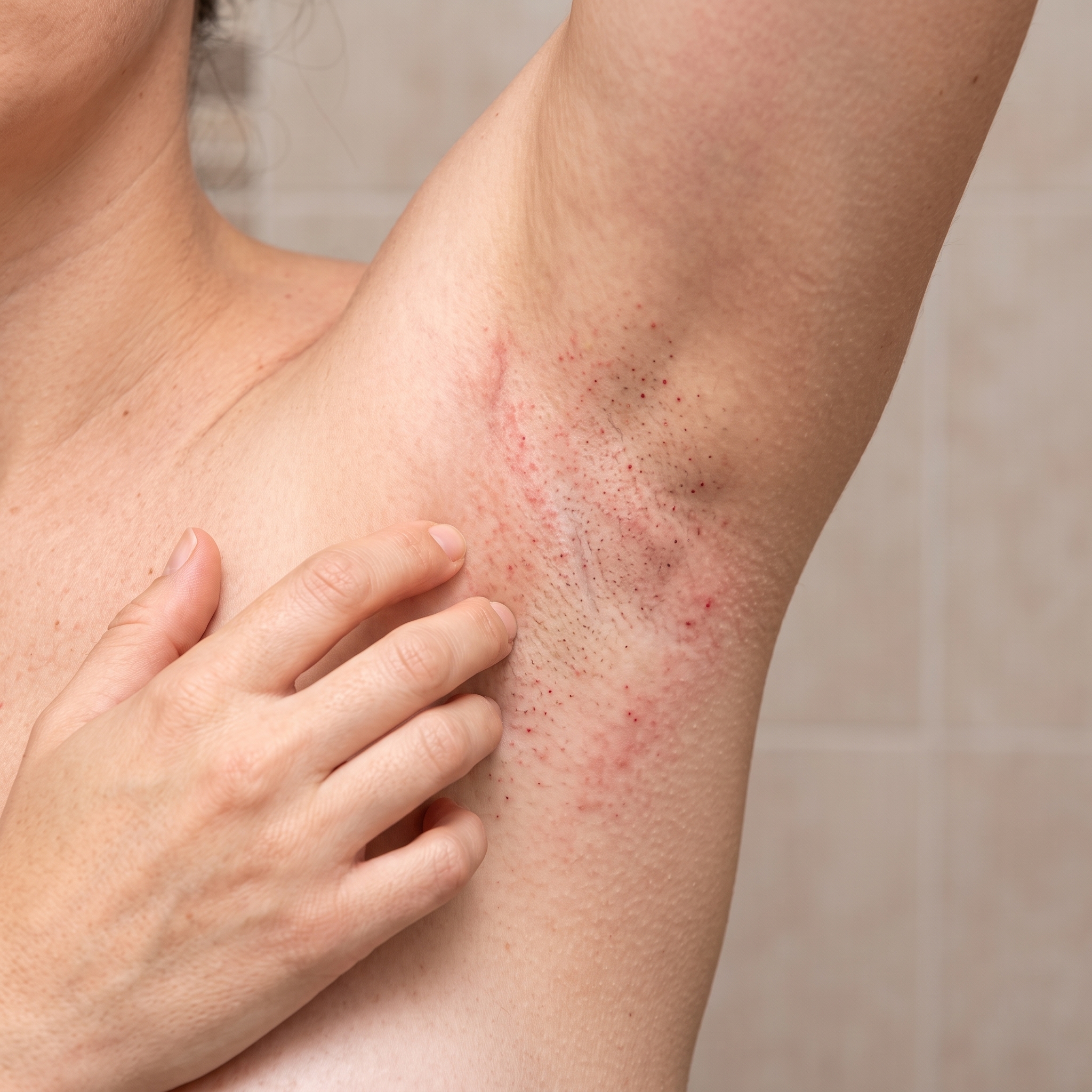 Ardor y rojez apenas terminás de depilarte