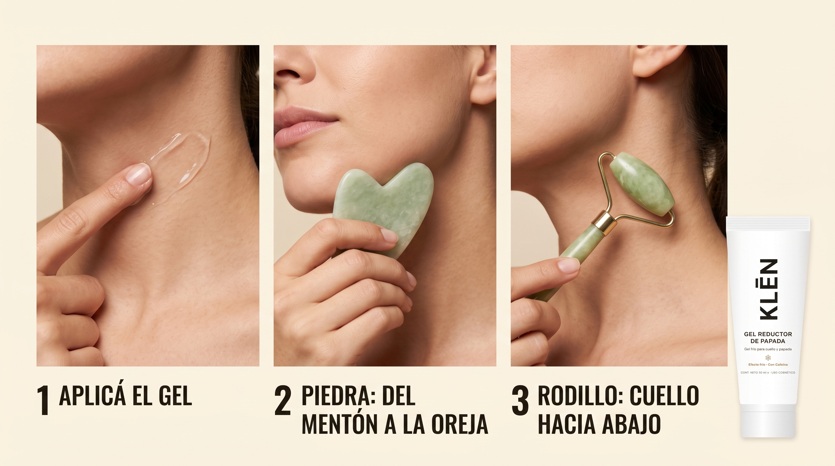 KLĒN Gel Reductor de Papada